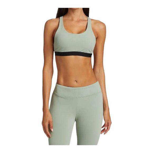 Koral Other - Koral Green Tax Blackout Exercise Athletic Racerback Padded Sports Bra SZ M NWOT